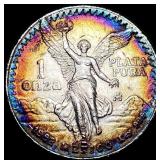 1992 Mexico Silver 1 Onza Libertad GEM BU
