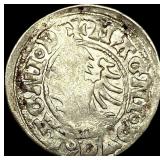 1500s-1600s Lithuria Silver Grosz CLOSELY UNCIRCUL