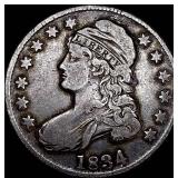 1834 Capped Bust Half Dollar LIGHTLY CIRCULATED