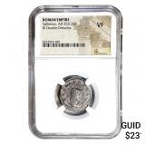 Roman Gallienus,AD 253-268 BI Dbl-Denarius NGC VF