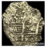 1500s-1600s Spanish Colonial Silver Cob NEARLY UNC