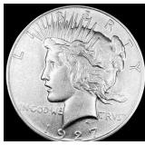 1927 Peace Silver Dollar CLOSELY UNCIRCULATED