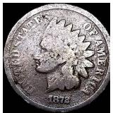 1872 Indian Head Cent NICELY CIRCULATED