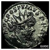 Roman Postumus 260-269 AD Silver Dbl Denararius C