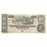 1864 $10 Confederate States of America