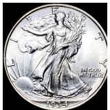 1934-S Silver Walking Liberty Half Dollar UNCIRCUL