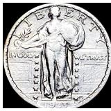1923 Standing Liberty Silver Quarter NEARLY UNCIRC