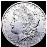 1886-S Silver Morgan Dollar CLOSELY UNCIRCULATED