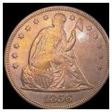 1856 Seated Liberty Dollar