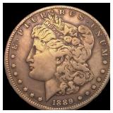 1889-CC Morgan Silver Dollar