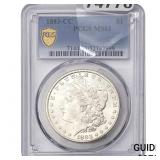 1883-CC Morgan Silver Dollar PCGS MS63