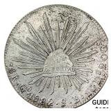 1882Go SB Mexico Silver 8 Reales UNCIRCULATED
