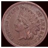 1864 L Indian Head Cent  CLOSELY UNCIRCULATED