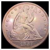 1857 Seated Liberty Dollar