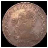 1798 Lg Eagle Draped Bust Dollar