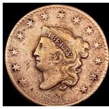 1831 Coronet Head Large Cent HIGH GRADE