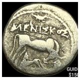 Illyria 260/167-98 BC Silver Drachm NEARLY UNCIRC
