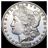 1886-S Silver Morgan Dollar CLOSELY UNCIRCULATED