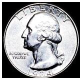1934 Silver Washington Quarter UNCIRCULATED