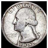 1932-S Washington Silver Quarter NICELY CIRCULATED