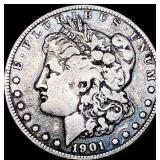 1901-S Silver Morgan Dollar NICELY CIRCULATED