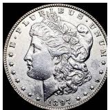 1897 Silver Morgan Dollar CLOSELY UNCIRCULATED