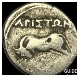 Illyria 260/167-98 BC Silver Drachm NEARLY UNCIRC