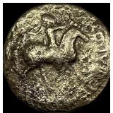 Indo-Scythian Aze 1/11-58 BC Silver Tetradrachm L