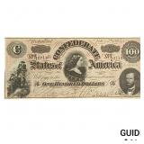 1864 $100 Confederate States of America 7