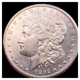 1892-CC Morgan Silver Dollar