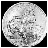 1925 Silver Half Dollar Stone Mountain CLOSELY UNC
