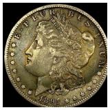 1891-O Silver Morgan Dollar NEARLY UNCIRCULATED