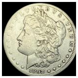 1892-CC Silver Morgan Dollar  LIGHTLY CIRCULATED