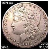 1889-CC Morgan Silver Dollar NEARLY UNCIRCULATED