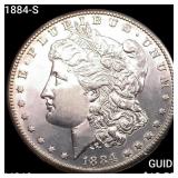 1884-S Morgan Silver Dollar UNCIRCULATED