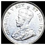 1911 Canada Silver 5 Cents CLOSELY UNCIRCULATED