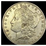 1902 Morgan Silver Dollar CLOSELY UNCIRCULATED