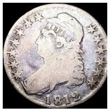 1812 Capped Bust Silver Half Dollar NICELY CIRCULA
