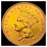 1866 $3 Gold Piece
