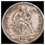 1877-CC Seated Liberty Dime