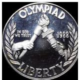 1988-S Silver Dollar Olympic Commemorative CHOICE