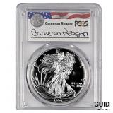 1994-P Silver Eagle PCGS PR69 DCAM Reagan Legacy
