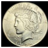 1924-S Silver Peace Dollar UNCIRCULATED