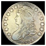 1825 Capped Bust Half Dollar LIGHTLY CIRCULATED