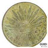 1881Pi MH Mexico Silver 8 Reales CLOSELY UNCIRCULA