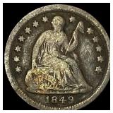 1849-O Seated Liberty Half Dime  NICELY CIRCULATE