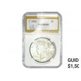1926 Silver Peace Dollar PGA MS65
