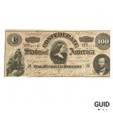 1864 $100 Confederate States of America 7
