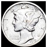 1919 Mercury Dime CLOSELY UNCIRCULATED
