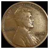 1914-D Lincoln Wheat Cent  LIGHTLY CIRCULATED